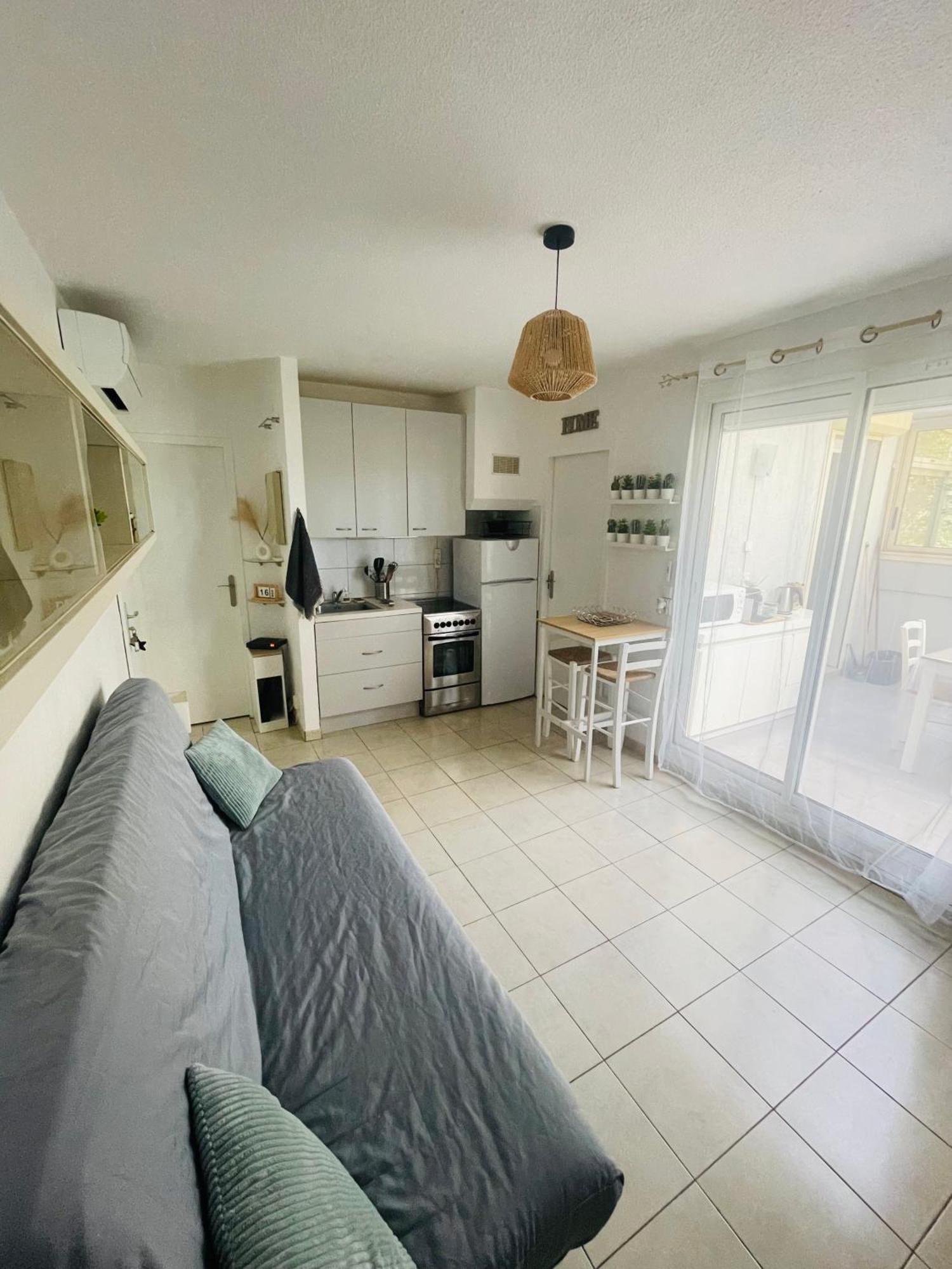 Appart Clim , Wifi, Plage 200 Metres Argelès-sur-Mer Kültér fotó